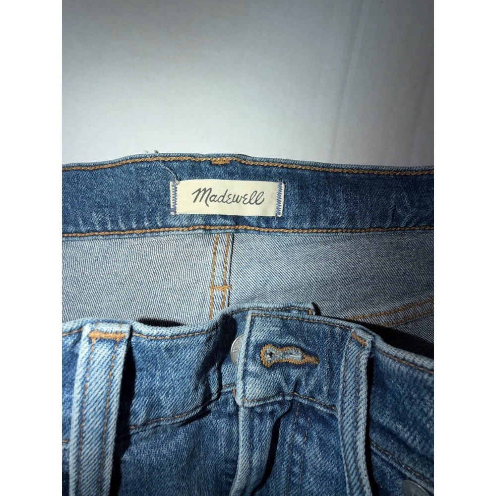 Madewell Jeans Womens 29 Blue The Perfect Vintage Straight-Leg High Rise Denim - Picture 5 of 8